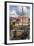 Denmark, Jutland, Ribe, Town View with the Johanne Dan, Flat-Bottomed Sailing Ship-Walter Bibikow-Framed Photographic Print