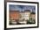 Denmark, Zealand, Copenhagen, Christianshavn Neighborhood, Canal Side Buildings-Walter Bibikow-Framed Photographic Print