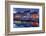 Denmark, Zealand, Copenhagen, Nyhavn Harbor, Evening-Walter Bibikow-Framed Photographic Print