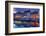 Denmark, Zealand, Copenhagen, Nyhavn Harbor, Evening-Walter Bibikow-Framed Photographic Print