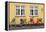 Denmark, Zealand, Soro, Traditional Danish Houses, Sogade Street-Walter Bibikow-Framed Premier Image Canvas
