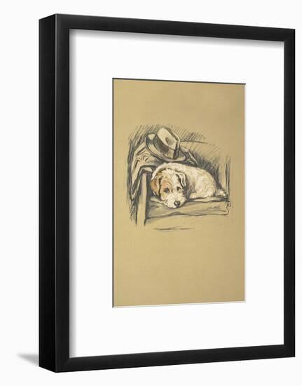 Denna, Sealyham Terrier-Lucy Dawson-Framed Premium Giclee Print