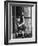 Dennis Driscoll, Son of Lt. Colonel Arthur Driscoll at front door After Viet Cong Bombings-Larry Burrows-Framed Photographic Print