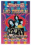 Led Zeppelin, Alice Cooper-Dennis Loren-Art Print