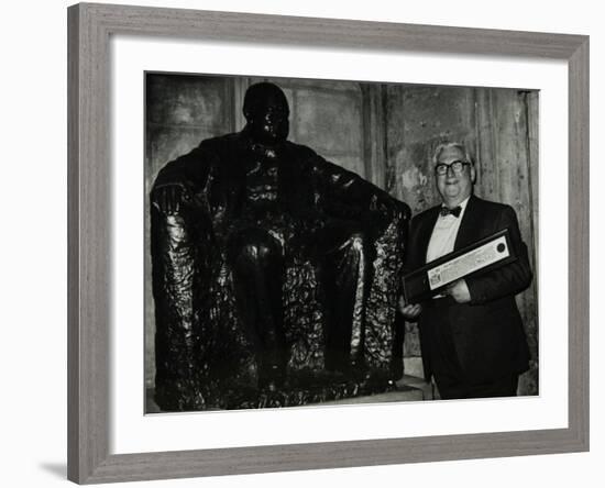 Dennis Matthews, Publisher of Jazz Magazine Crescendo, at the Guildhall, London, 1992-Denis Williams-Framed Photographic Print