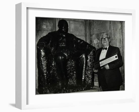 Dennis Matthews, Publisher of Jazz Magazine Crescendo, at the Guildhall, London, 1992-Denis Williams-Framed Photographic Print