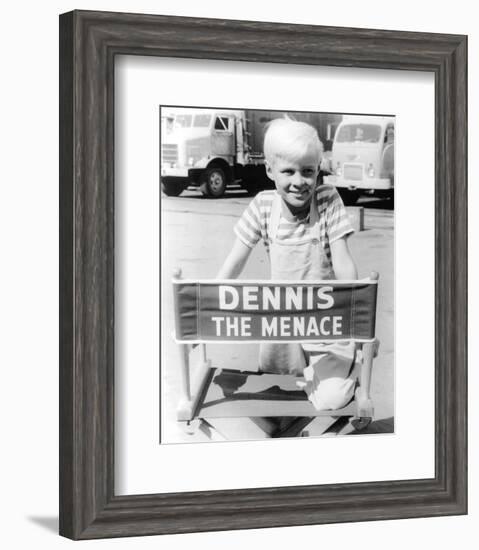 Dennis the Menace--Framed Photo