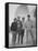 Dennis Wilson, Mike Love, Carl Wilson and Brian Wilson of the Beach Boys, Posing on Beach-Bill Ray-Framed Premier Image Canvas