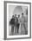 Dennis Wilson, Mike Love, Carl Wilson and Brian Wilson of the Beach Boys, Posing on Beach-Bill Ray-Framed Premium Photographic Print