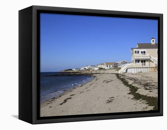 Dennisport (Dennis Port), Nantucket Sound, Dennis, Cape Cod, Massachusetts, New England, United Sta-Wendy Connett-Framed Premier Image Canvas