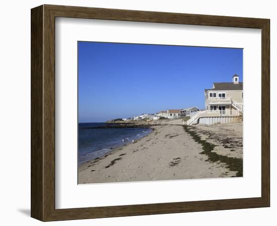 Dennisport (Dennis Port), Nantucket Sound, Dennis, Cape Cod, Massachusetts, New England, United Sta-Wendy Connett-Framed Photographic Print