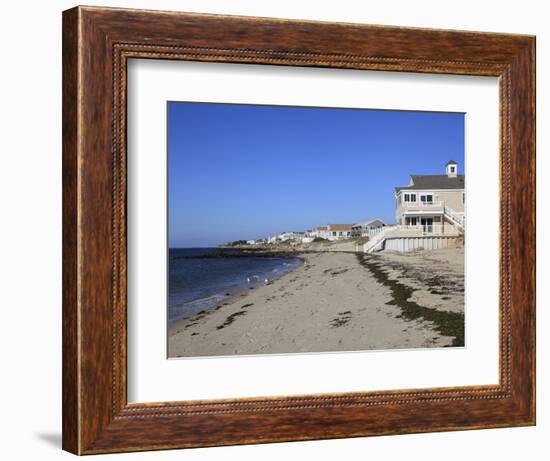 Dennisport (Dennis Port), Nantucket Sound, Dennis, Cape Cod, Massachusetts, New England, United Sta-Wendy Connett-Framed Photographic Print