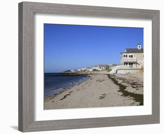 Dennisport (Dennis Port), Nantucket Sound, Dennis, Cape Cod, Massachusetts, New England, United Sta-Wendy Connett-Framed Photographic Print