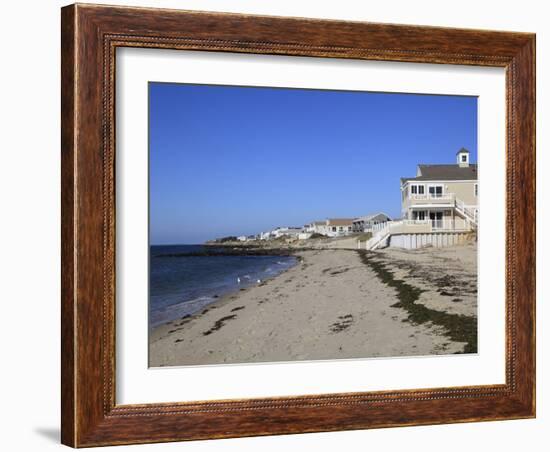 Dennisport (Dennis Port), Nantucket Sound, Dennis, Cape Cod, Massachusetts, New England, United Sta-Wendy Connett-Framed Photographic Print