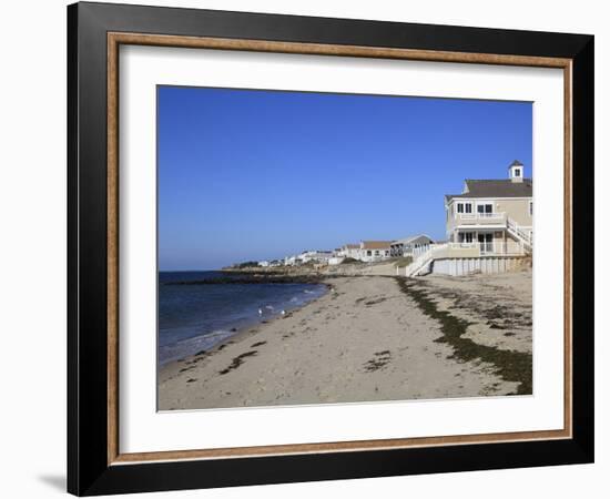 Dennisport (Dennis Port), Nantucket Sound, Dennis, Cape Cod, Massachusetts, New England, United Sta-Wendy Connett-Framed Photographic Print