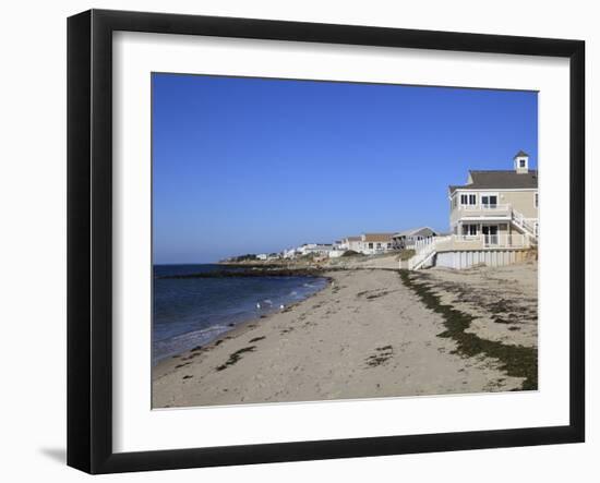 Dennisport (Dennis Port), Nantucket Sound, Dennis, Cape Cod, Massachusetts, New England, United Sta-Wendy Connett-Framed Photographic Print