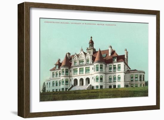 Denny Hall, University of Washington-null-Framed Premium Giclee Print