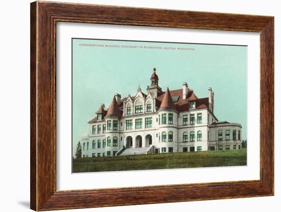 Denny Hall, University of Washington-null-Framed Premium Giclee Print