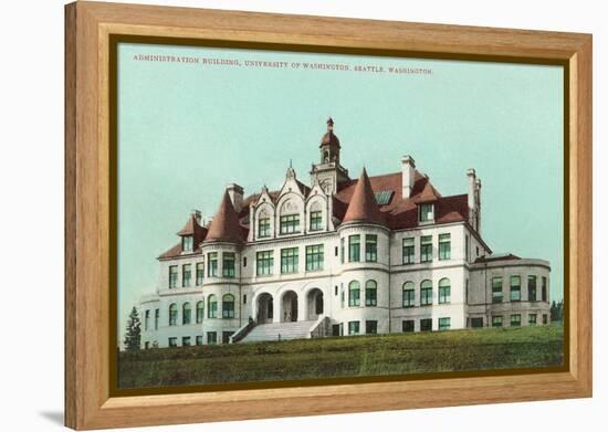 Denny Hall, University of Washington-null-Framed Stretched Canvas