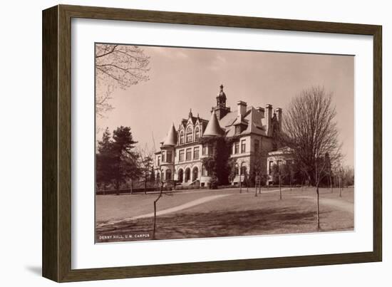 Denny Hall, University of Washington-null-Framed Art Print