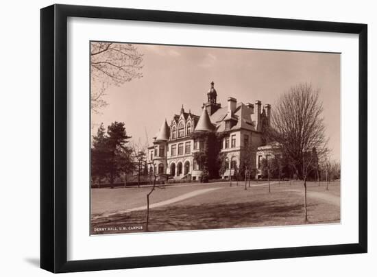 Denny Hall, University of Washington-null-Framed Art Print