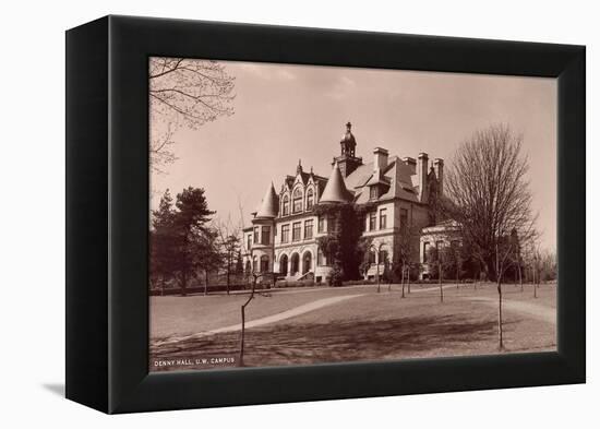 Denny Hall, University of Washington-null-Framed Stretched Canvas