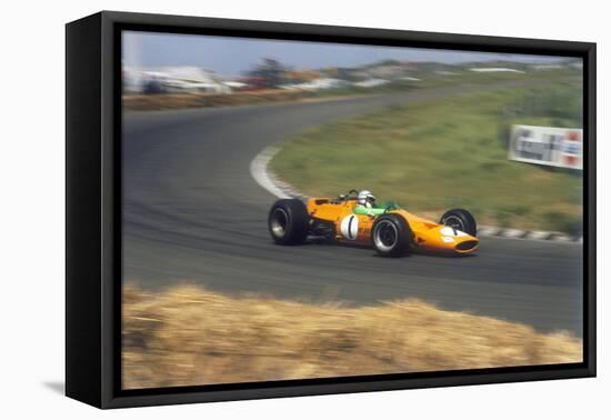 Denny Hulme, Dutch Grand Prix, Zandvoort, 1968-null-Framed Premier Image Canvas