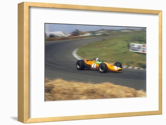 Denny Hulme, Dutch Grand Prix, Zandvoort, 1968-null-Framed Photographic Print