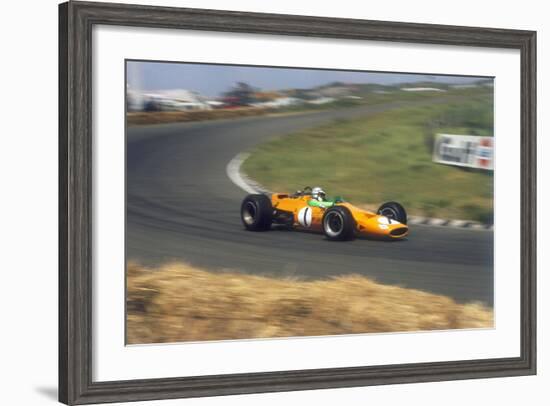 Denny Hulme, Dutch Grand Prix, Zandvoort, 1968-null-Framed Photographic Print