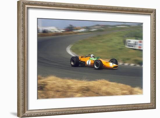 Denny Hulme, Dutch Grand Prix, Zandvoort, 1968-null-Framed Photographic Print