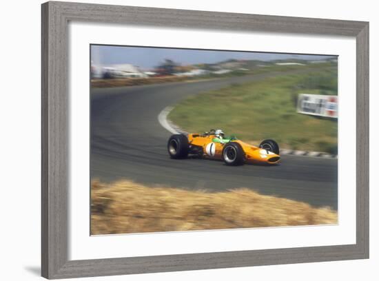 Denny Hulme, Dutch Grand Prix, Zandvoort, 1968-null-Framed Photographic Print