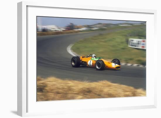 Denny Hulme, Dutch Grand Prix, Zandvoort, 1968-null-Framed Photographic Print