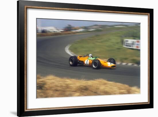 Denny Hulme, Dutch Grand Prix, Zandvoort, 1968-null-Framed Photographic Print