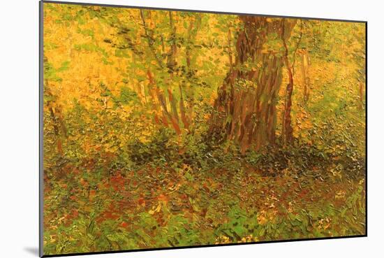 Dense Undergrowth, 1887-Vincent van Gogh-Mounted Giclee Print