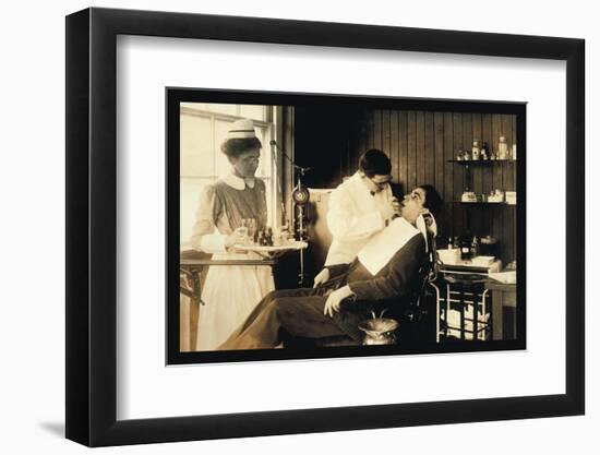 Dental Work-Lewis Wickes Hine-Framed Photo