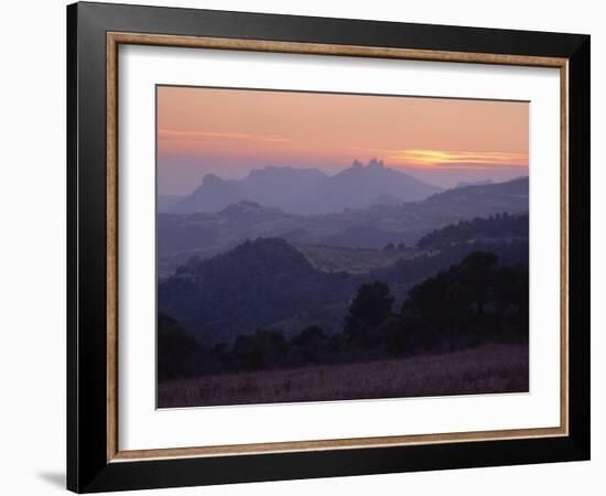 Dentelle De Montmirail, Provence, France, Europe-Michael Busselle-Framed Photographic Print