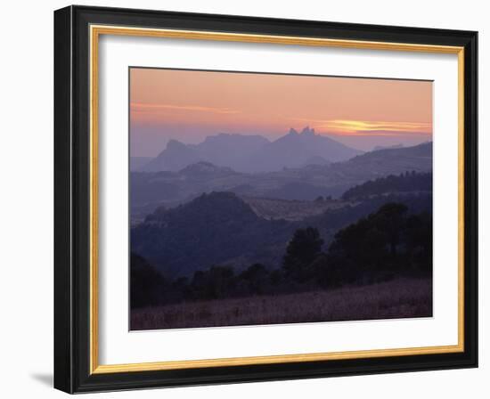 Dentelle De Montmirail, Provence, France, Europe-Michael Busselle-Framed Photographic Print