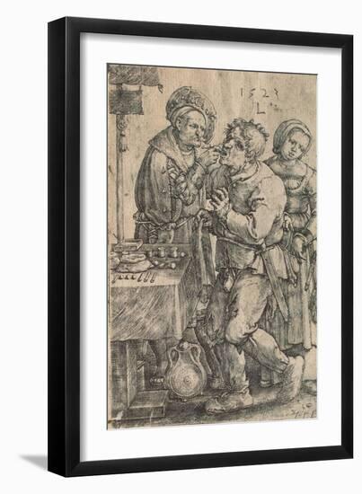 Dentist, 1523-Lucas van Leyden-Framed Giclee Print