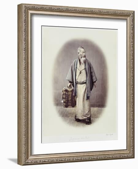 Dentist, 19th Century-Felice Beato-Framed Giclee Print