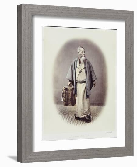 Dentist, 19th Century-Felice Beato-Framed Giclee Print