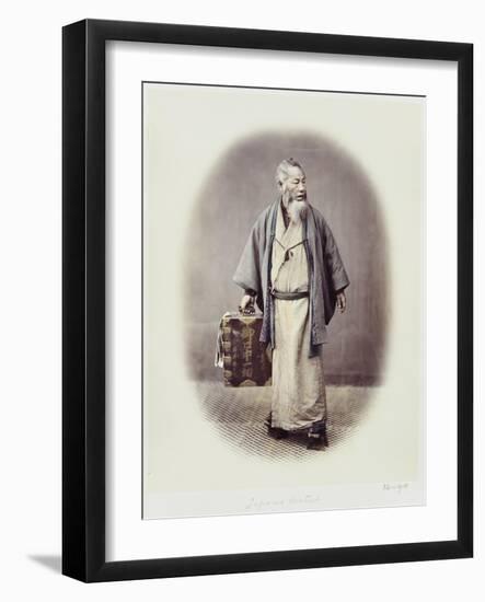 Dentist, 19th Century-Felice Beato-Framed Giclee Print