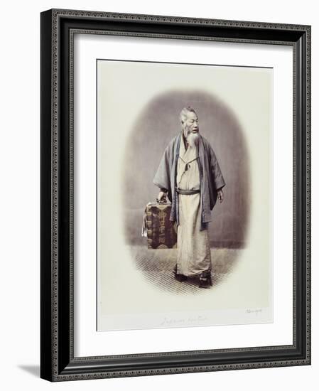 Dentist, 19th Century-Felice Beato-Framed Giclee Print