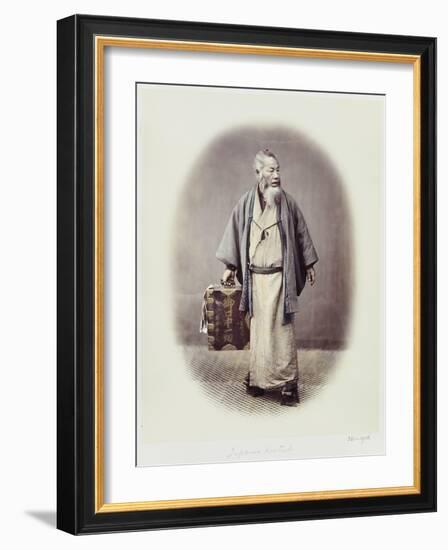 Dentist, 19th Century-Felice Beato-Framed Giclee Print