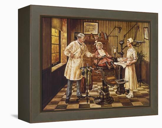 Dentist Office-Lee Dubin-Framed Premier Image Canvas