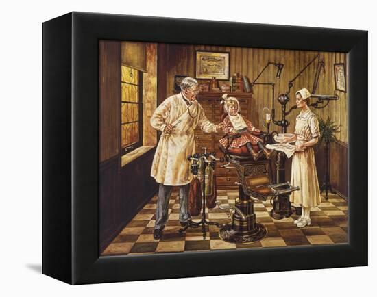 Dentist Office-Lee Dubin-Framed Premier Image Canvas