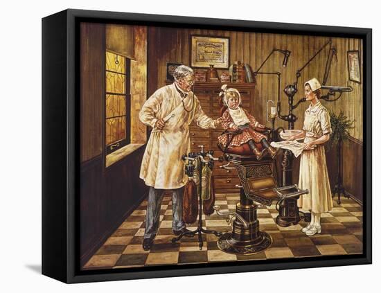 Dentist Office-Lee Dubin-Framed Premier Image Canvas