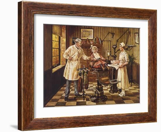 Dentist Office-Lee Dubin-Framed Giclee Print