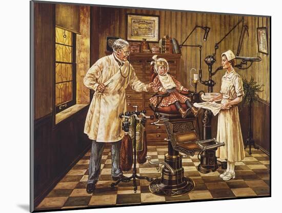 Dentist Office-Lee Dubin-Mounted Giclee Print