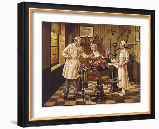 Dentist Office-Lee Dubin-Framed Giclee Print