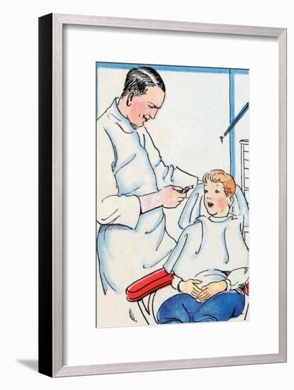 Dentist-Julia Letheld Hahn-Framed Art Print